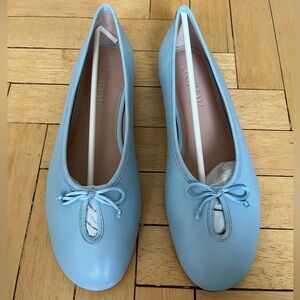 J. Crew Women's Light Blue keyhole ballet flat sz 7